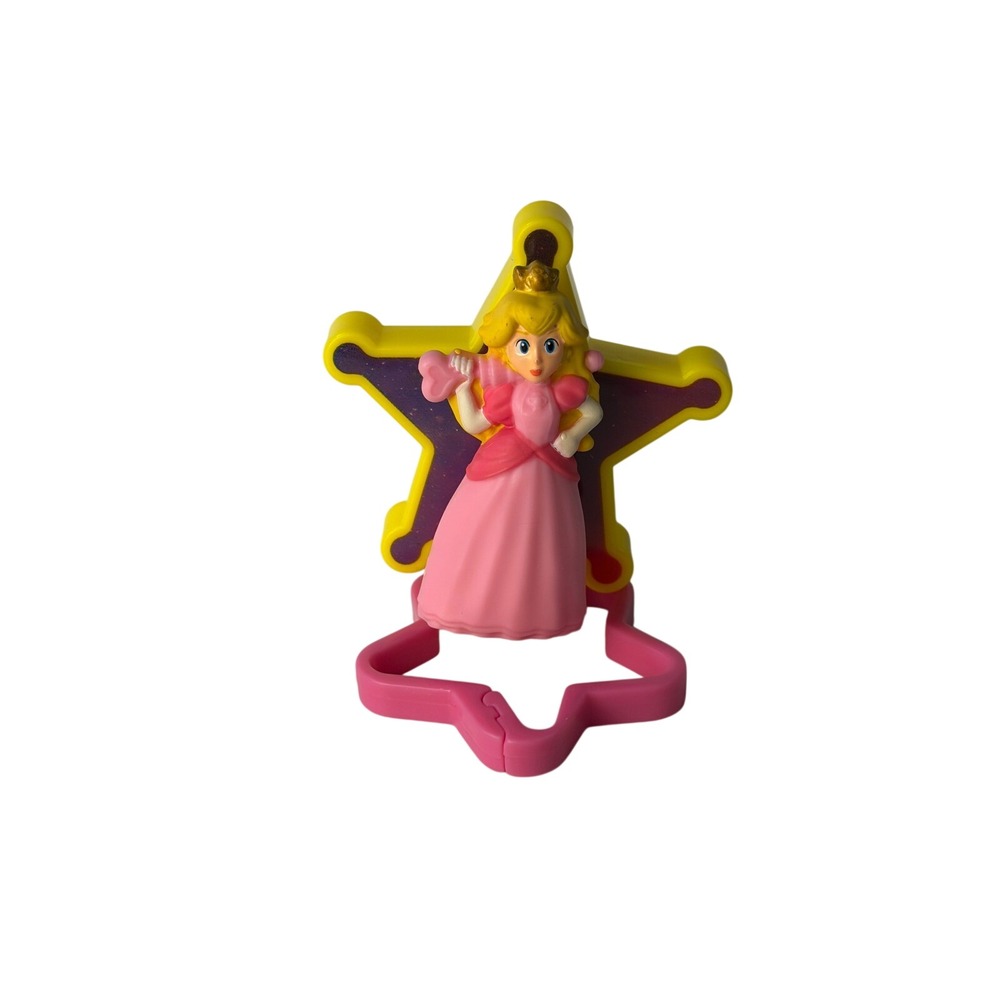 McDonalds Super Mario Galaxy Happy Meal Toys #4 Princess Peach [Figure only]